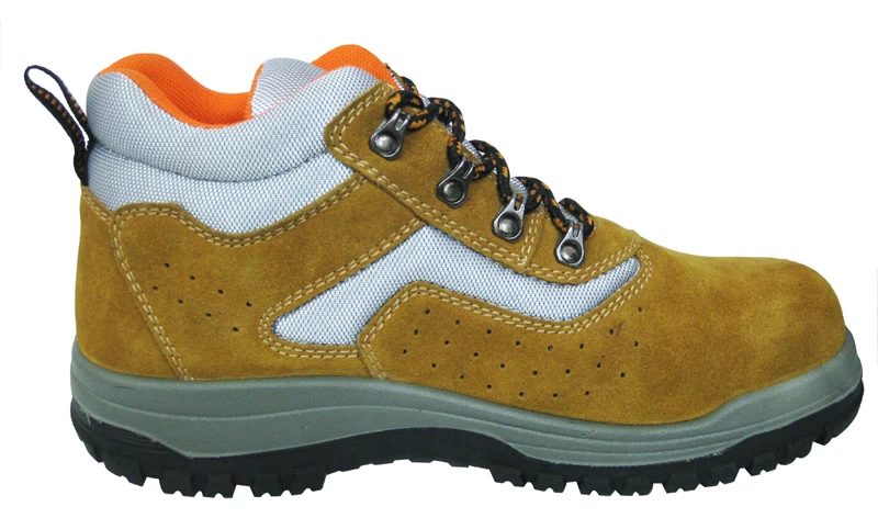 0168 Cow split suede leather sport work shoes