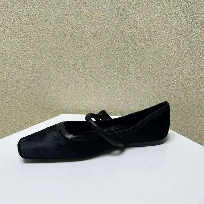 2023 NUEVA FAMINA LEOPARD EMPRESA COMIDENTA CABEZA SOFT SQUILE PLATA PARA MARY JANE BALLET FLISS ZAPATOS DE MUJER KQ3