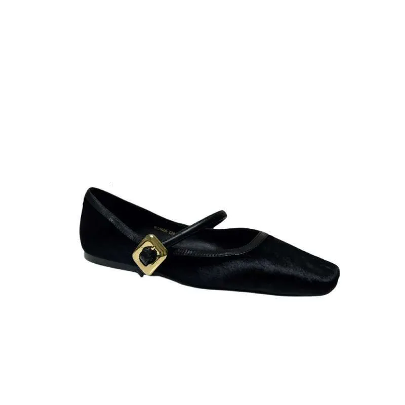 2023 NUEVA FAMINA LEOPARD EMPRESA COMIDENTA CABEZA SOFT SQUILE PLATA PARA MARY JANE BALLET FLISS ZAPATOS DE MUJER KQ3