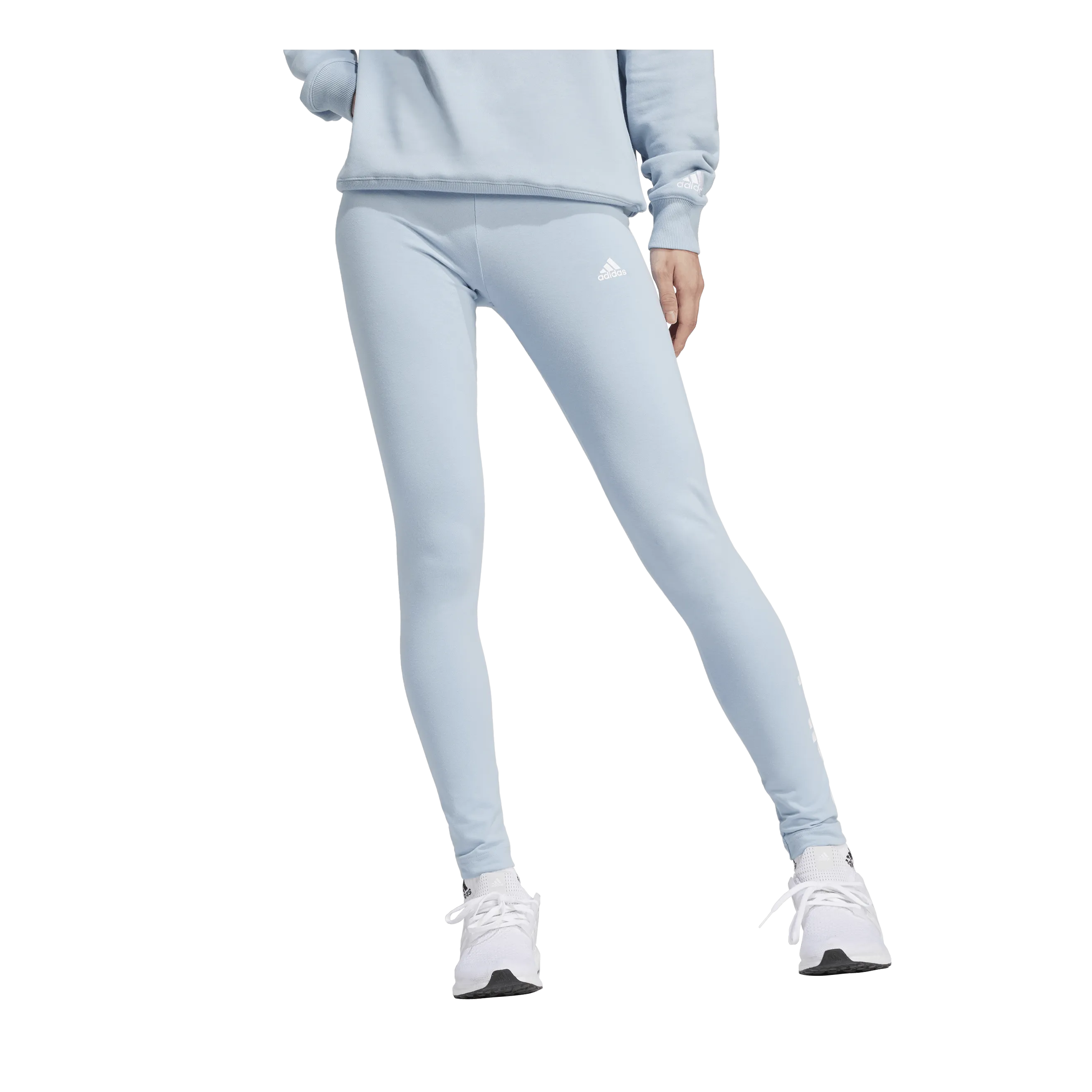 ADIDAS ESSENTIALS HIGHWAISTED LOGO LEGGINGS BLUE