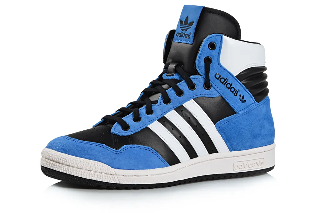 Adidas Pro Conferencia Hi Leather (negro/azul/blanco)