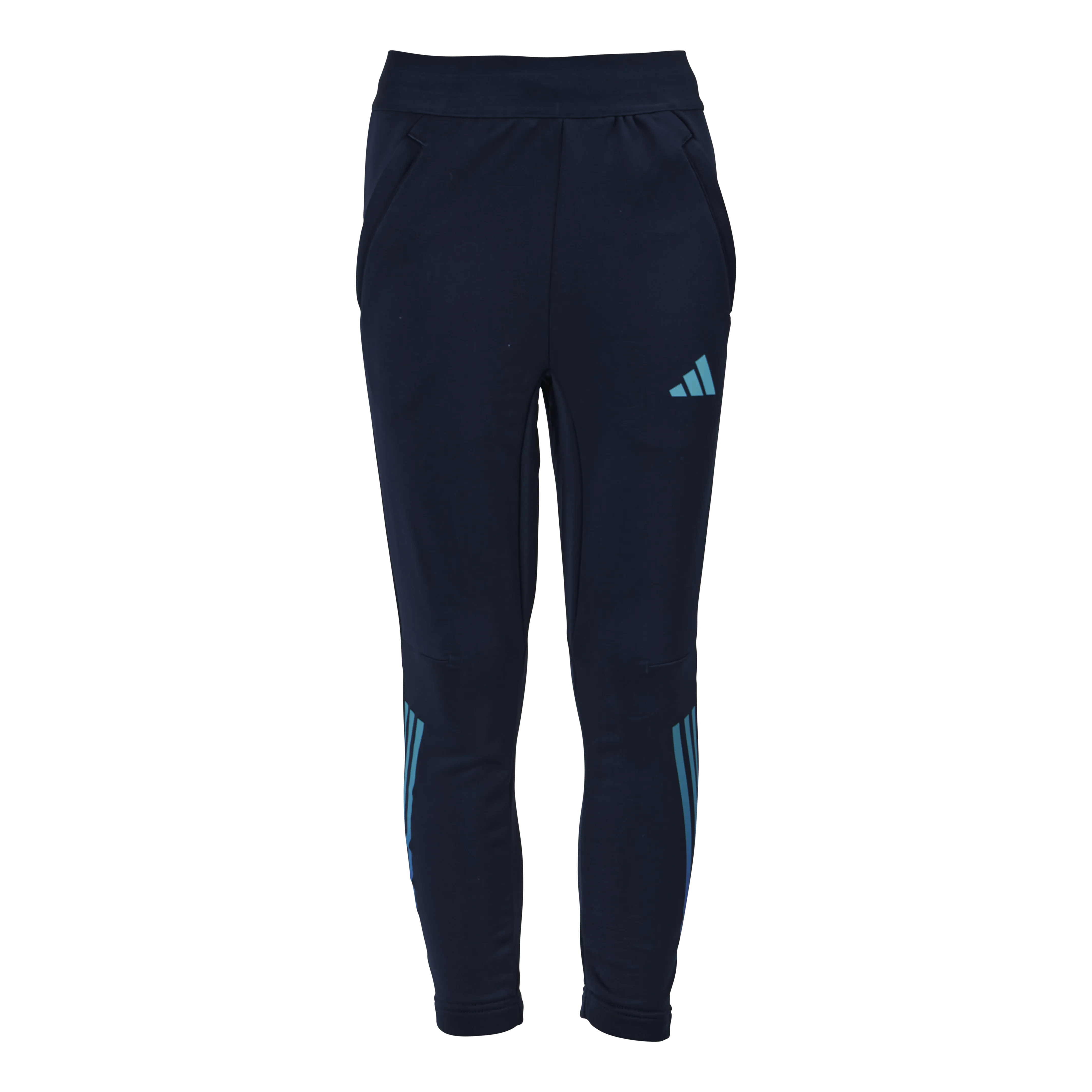 ADIDAS TRAIN ICONS AEROREADY 3STRIPES KNIT JOGGERS LEGEND INK