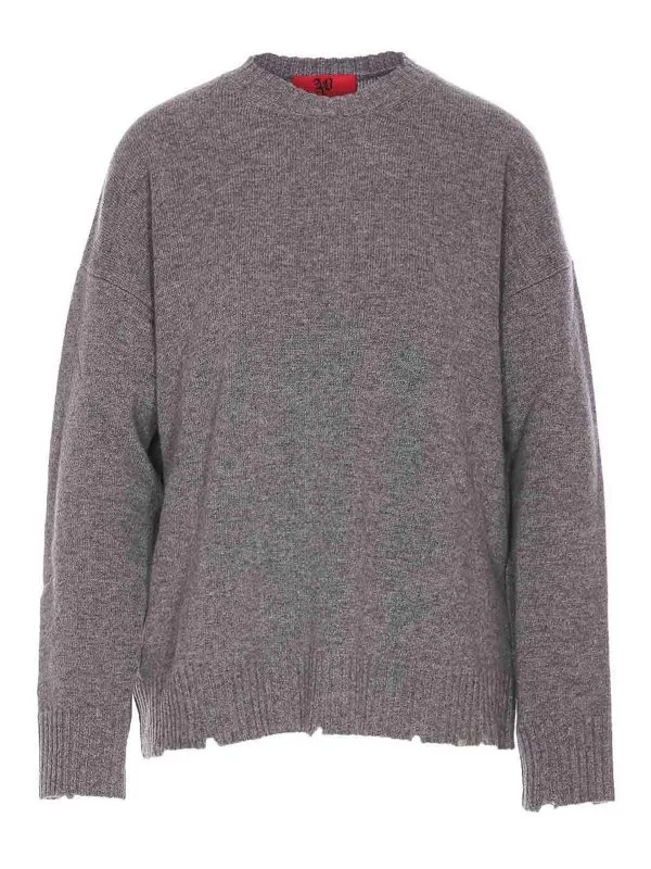 ANIYE BY SUéTER CUELLO REDONDO  GRIS