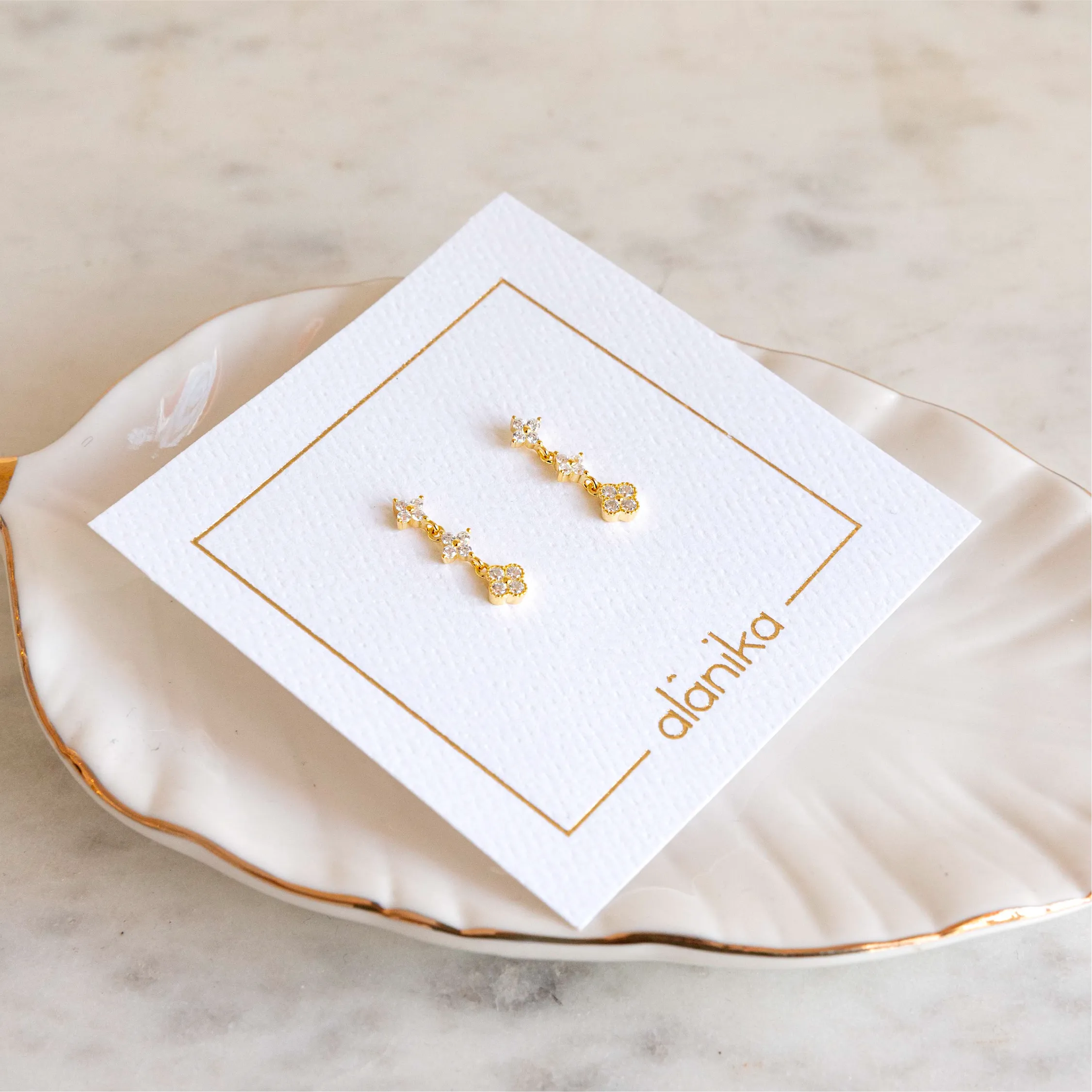 Aretes Lluvia de Flores