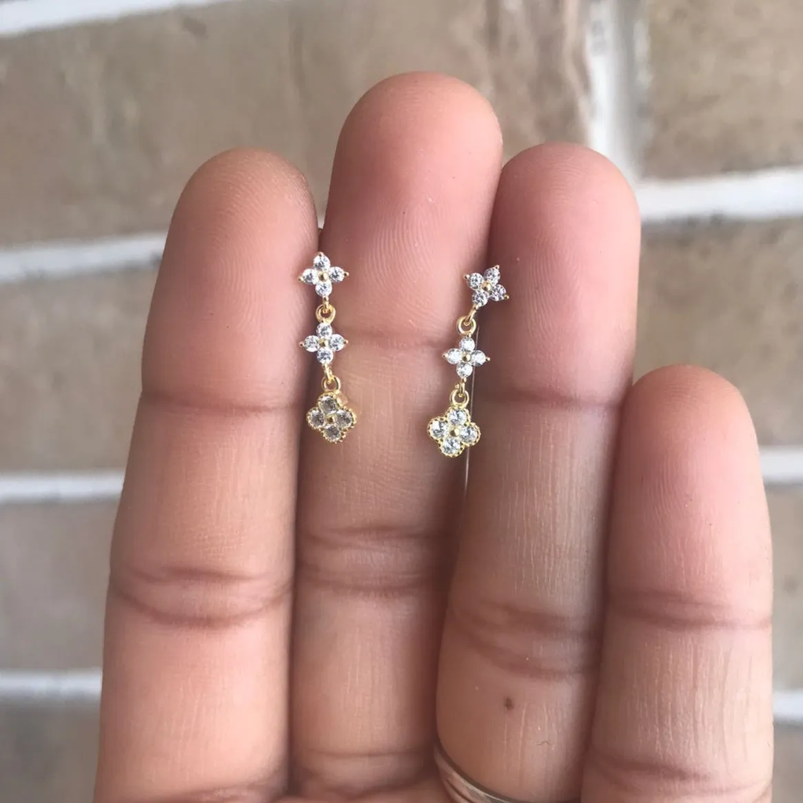 Aretes Lluvia de Flores