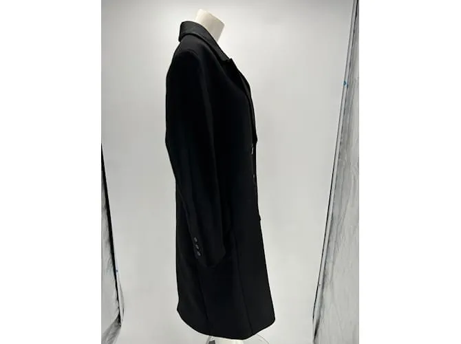 Autre Marque LOULOU STUDIO Abrigos T.Internacional L Lana Negro 