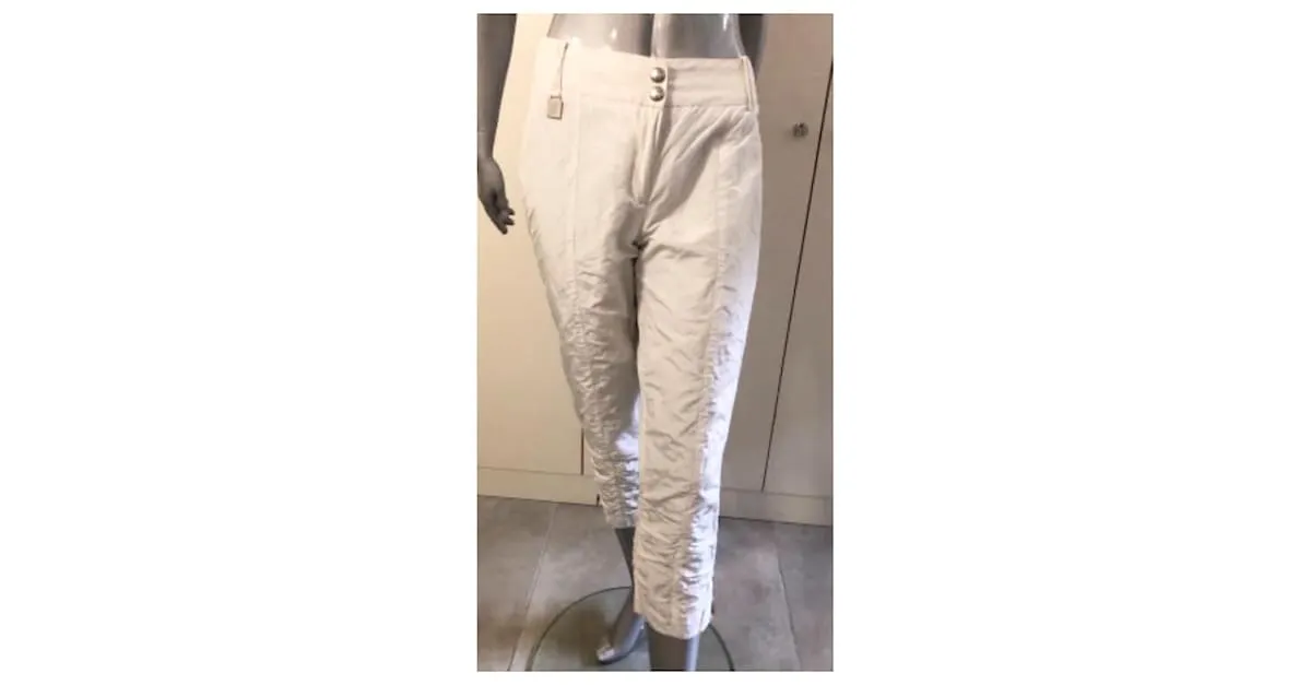 Autre Marque Pantalones, polainas Blanco 