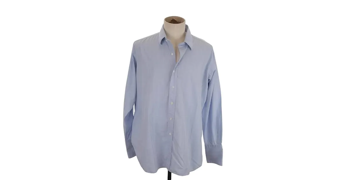 Autre Marque Remera de algodón Azul 