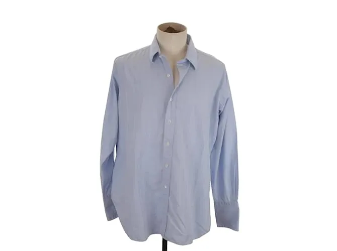 Autre Marque Remera de algodón Azul 