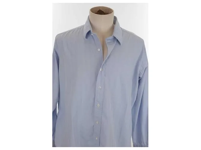 Autre Marque Remera de algodón Azul 