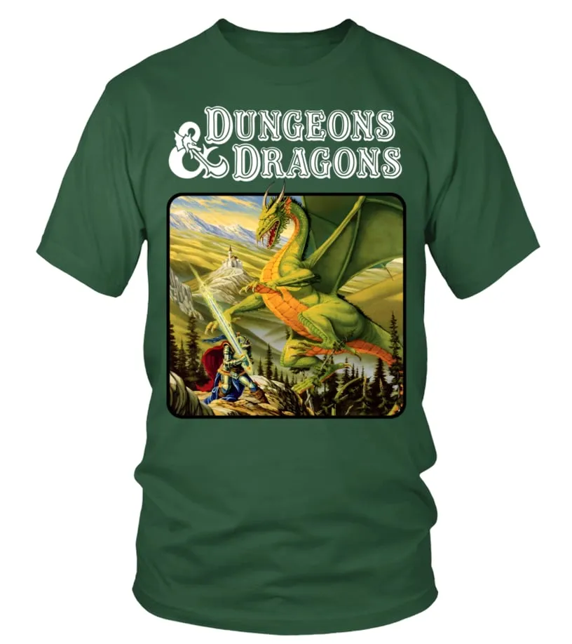 BASIC DUNGEONS &AMP; DRAGONS (19771995) GN 052 CAMISETA CUELLO REDONDO UNISEX