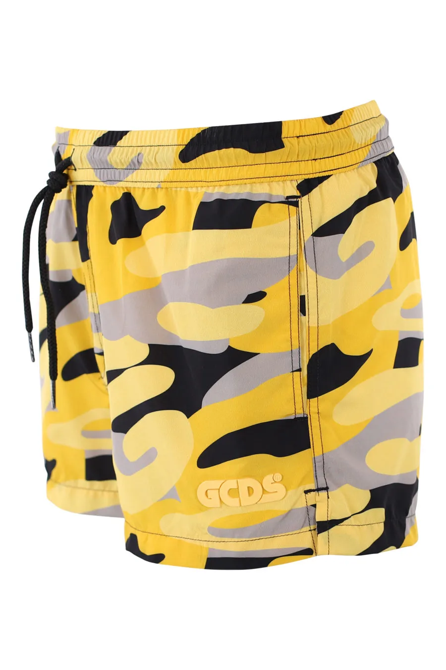 Bañador con camuflado amarillo