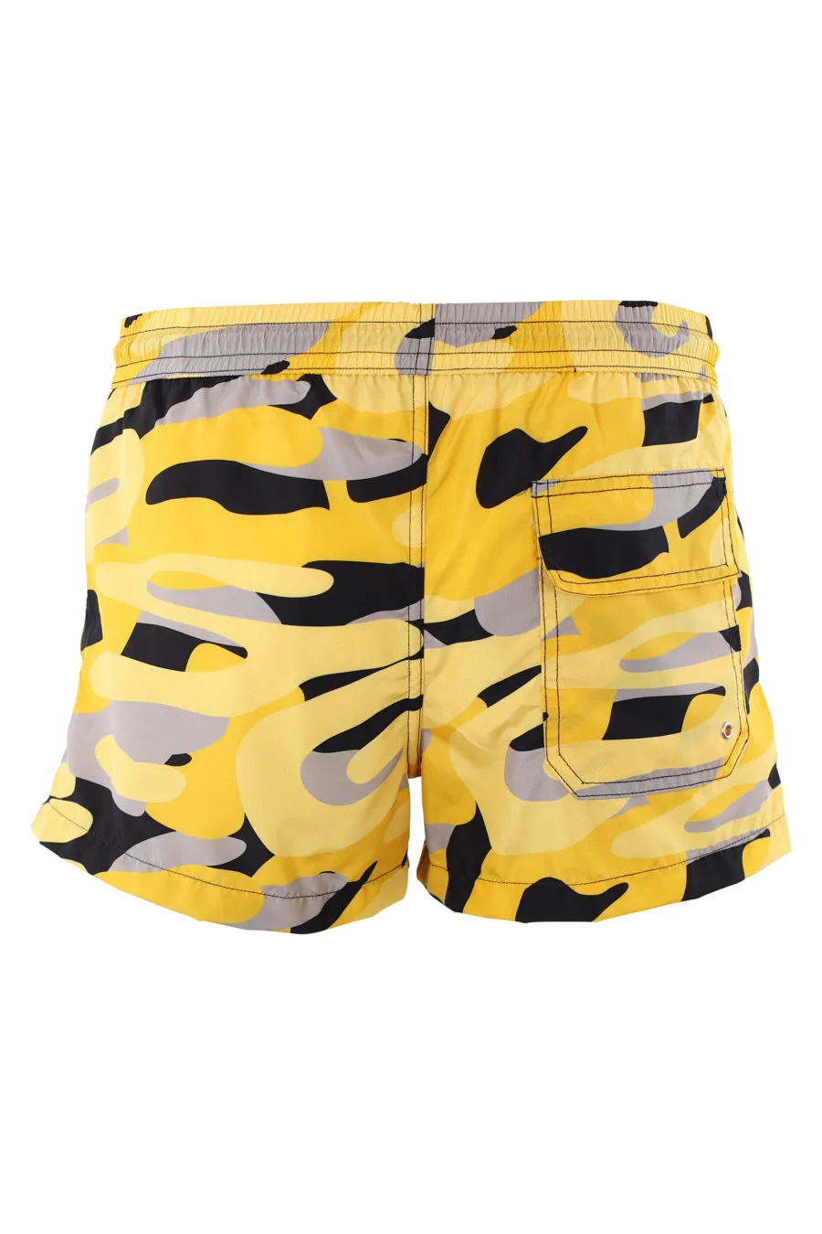 Bañador con camuflado amarillo