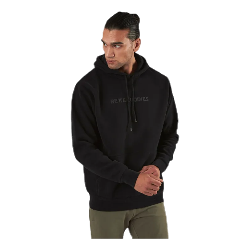 Better Bodies Logo Hoodie Black