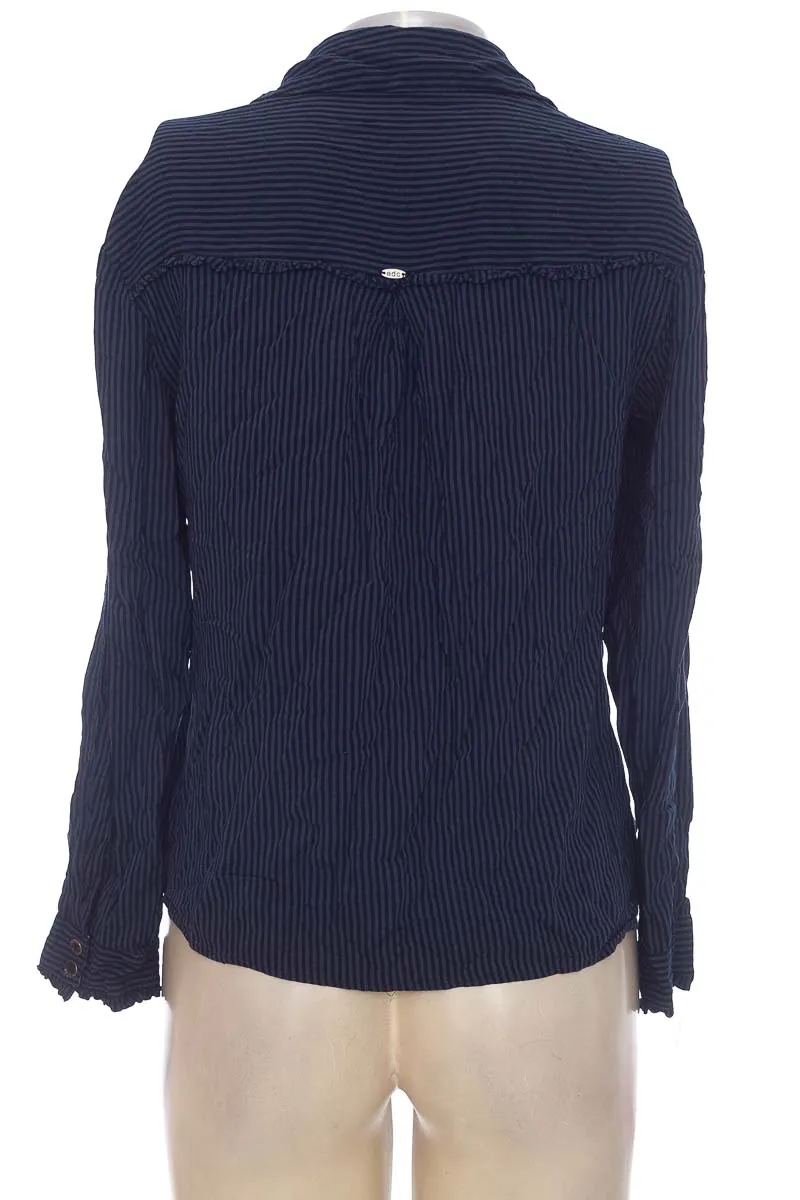 BLUSA COLOR AZUL  ESPRIT