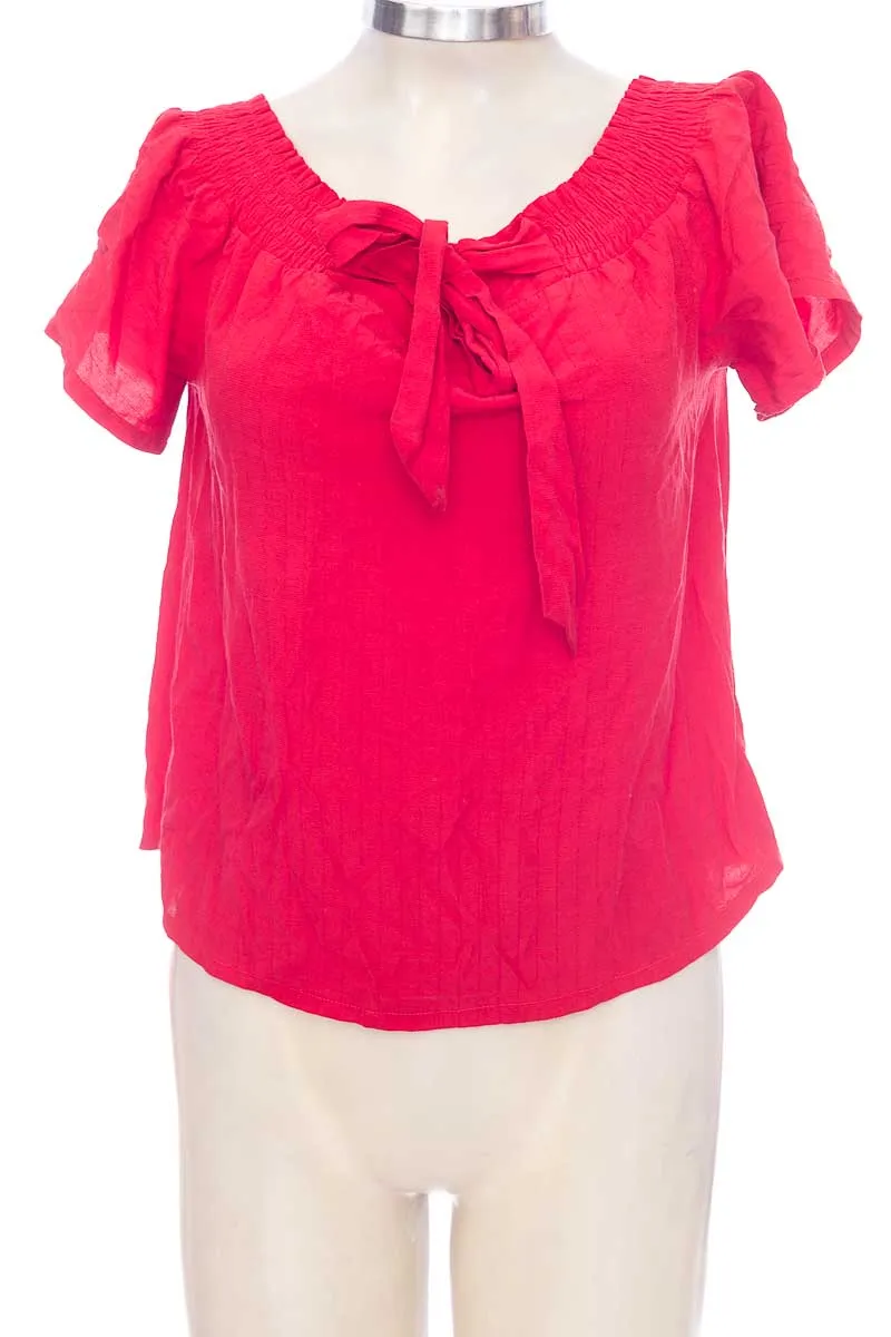 BLUSA COLOR ROJO  UNICA