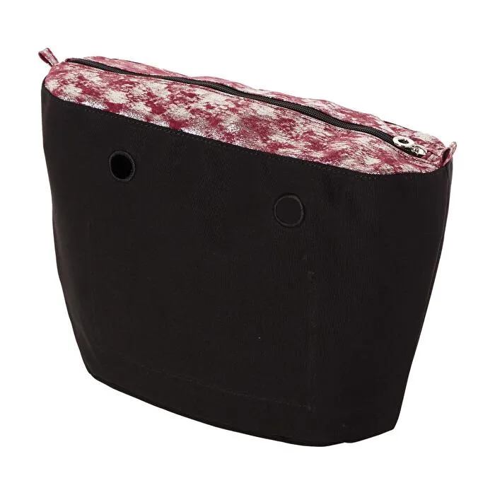 Bolsa interna O bag dune metal bordeaux