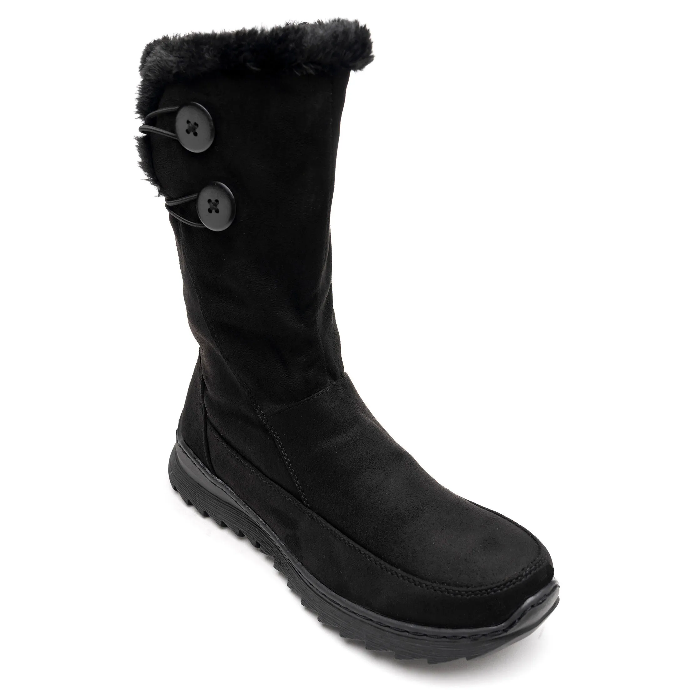 Bota Mujer Negro Refugio Thunder Blue