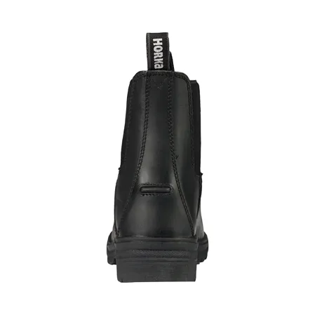 Botines hipica puntera metalica