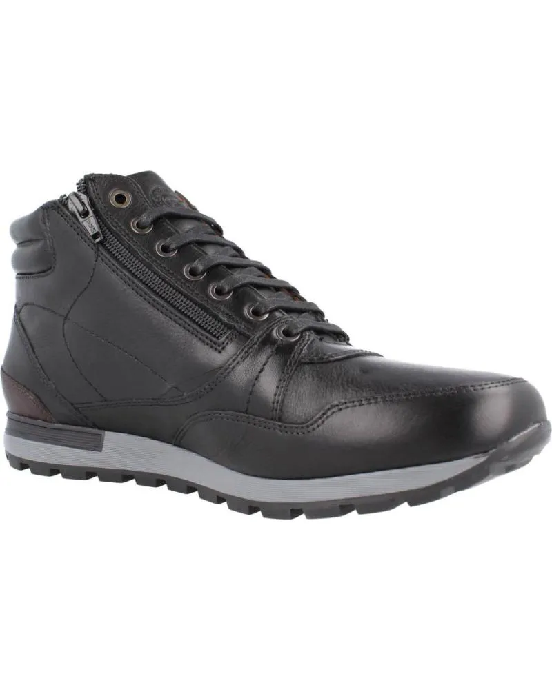 Botines KANGAROOS  de Hombre BOTIN CABALLERO  PIEL NEGROPIEL NEGRO