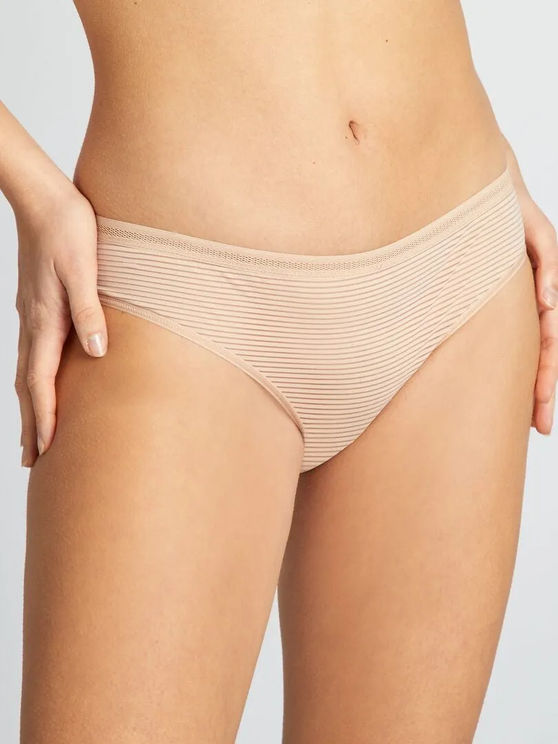 BRAGUITA DE MICROFIBRA  ROSA