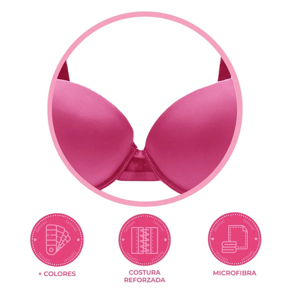 Brasier coordinable con varilla y copa preformada magenta 24400 Carnival