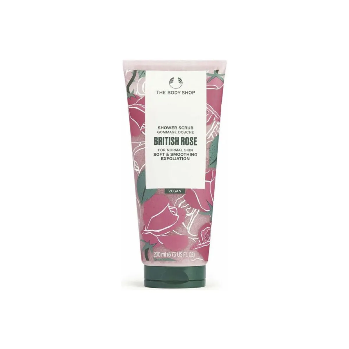 British Rose Shower Scrub