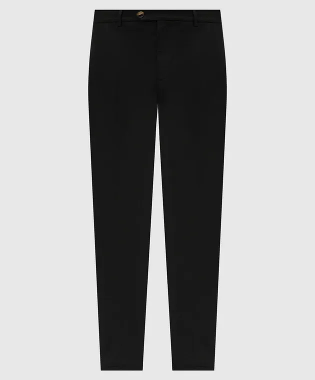 Brunello Cucinelli Black chinos