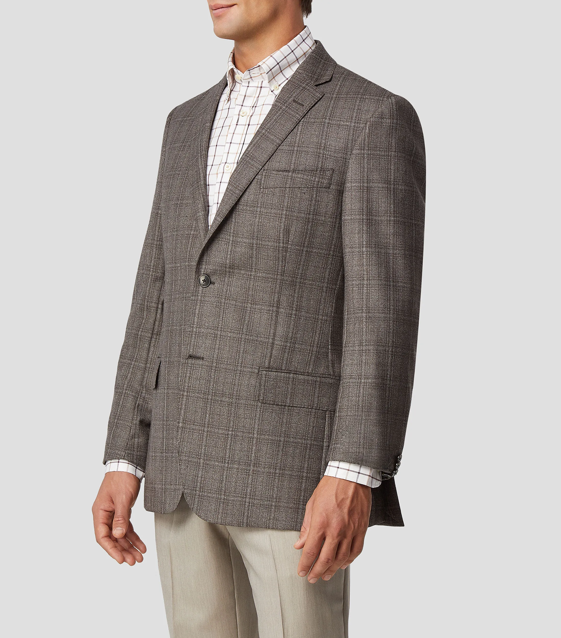 Buccelli Saco microdiseño Hombre