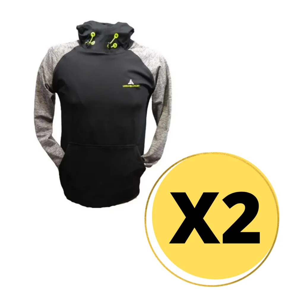 BUZO DEPORTIVO NIñO CON CAPUCHA X2 UNIDADES  BULYUN