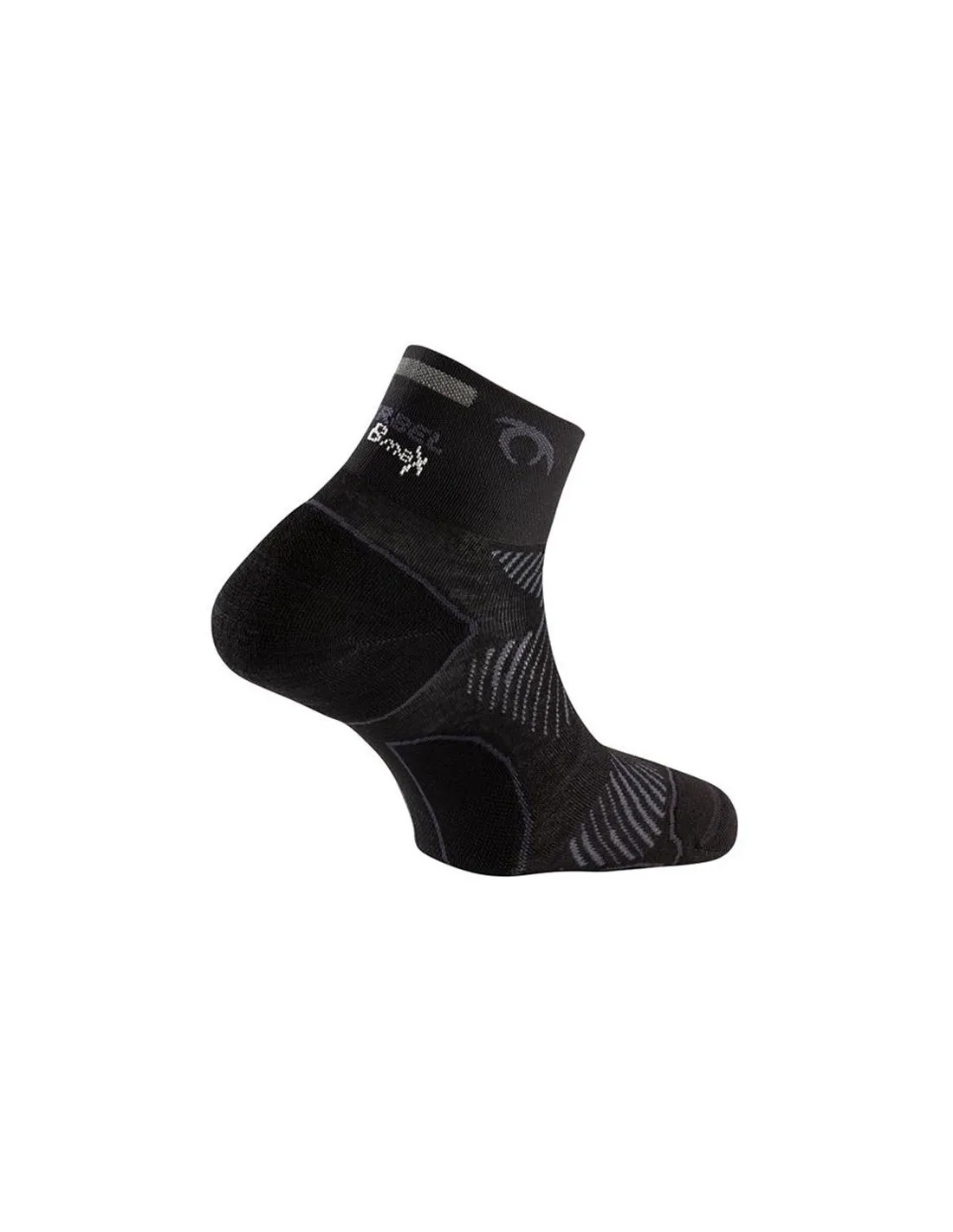 Calcetines tobilleros de running Lurbel Distance Unisex Black