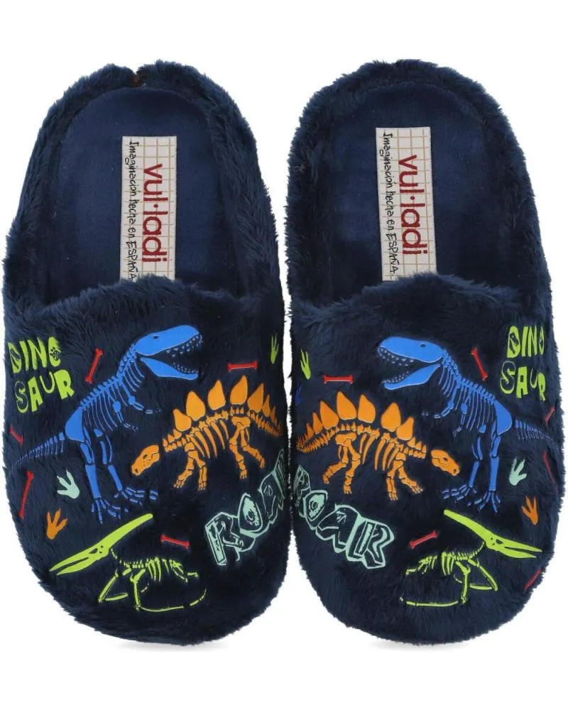 CALZADO DE CASA VULLADI  DE NIñO 4209123 ZAPATILLAS DE CASA NI  AZUL