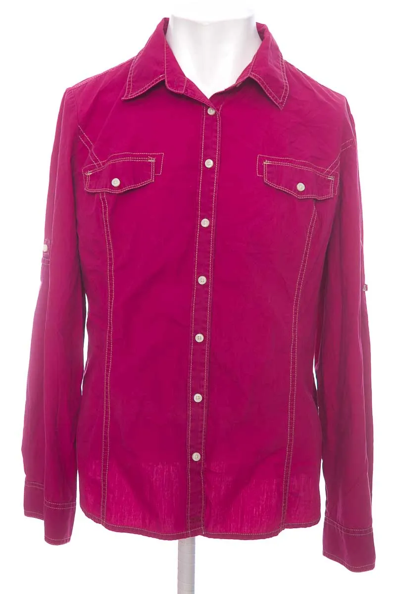 CAMISA COLOR VINOTINTO  TOMMY HILFIGER
