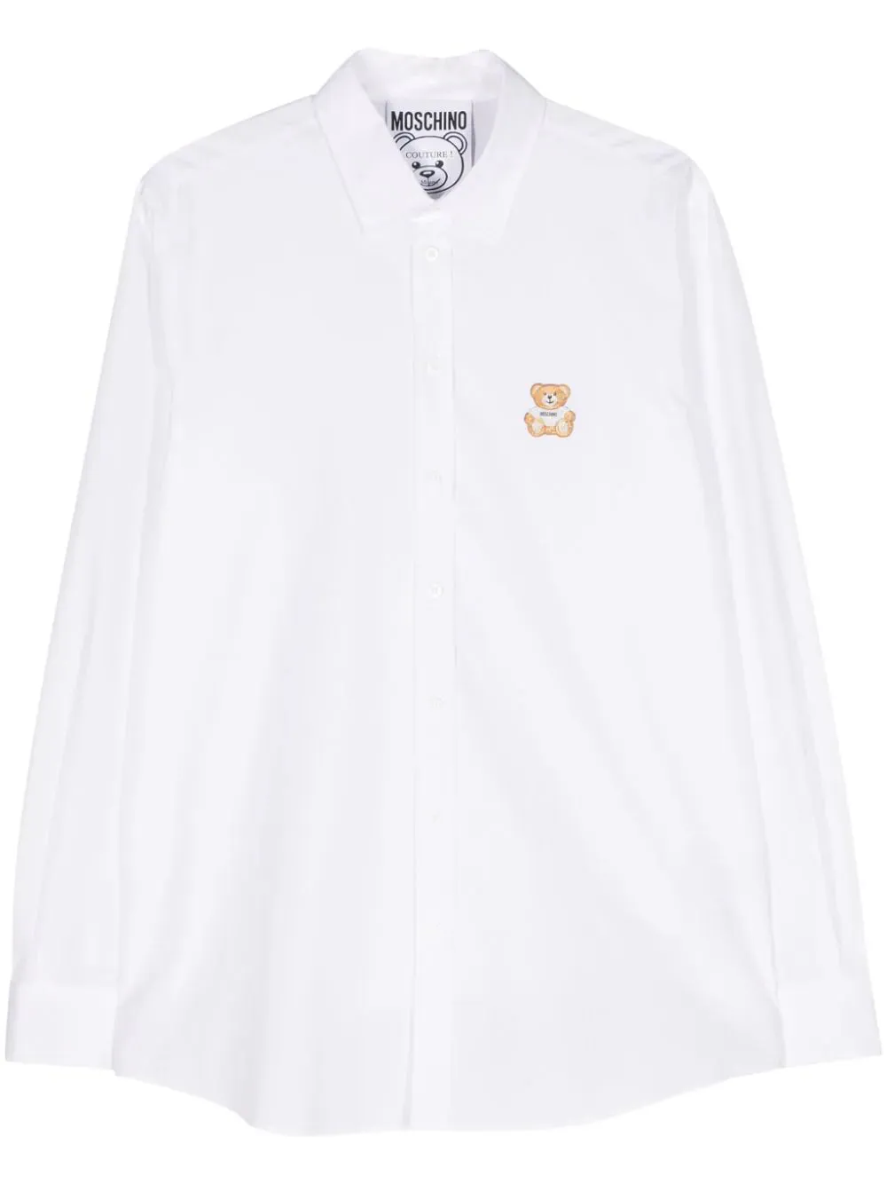 CAMISA POPELN TEDDY BLANCA