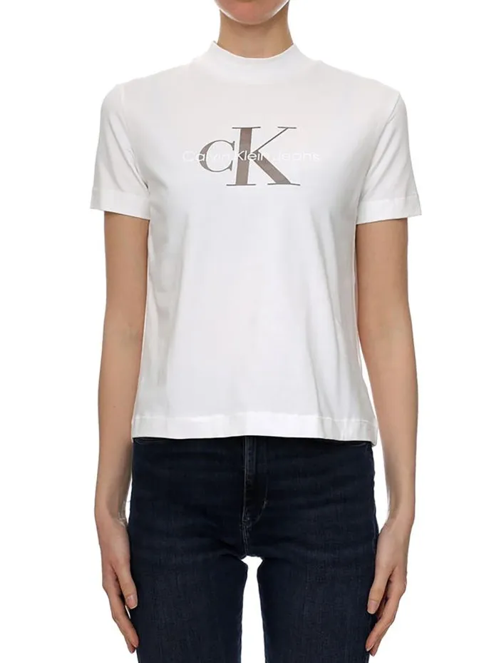 CAMISETA CK GUNMETAL MONOGRAM YAF