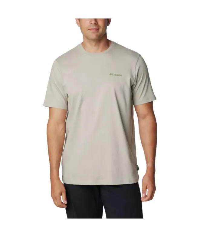 Camiseta Columbia Explorers Canyon™ Back Hombre Gris
