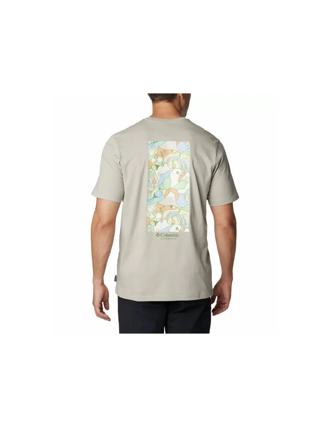 Camiseta Columbia Explorers Canyon™ Back Hombre Gris