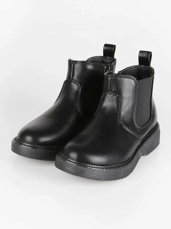 Canguro Botines efecto piel