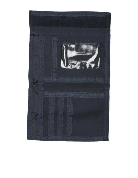 Cartera azul marino en mesh con cierre de velcro Jack Jones