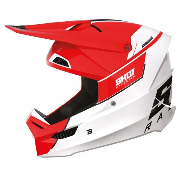 Casco SHOT Furious Scope Red Glossy 