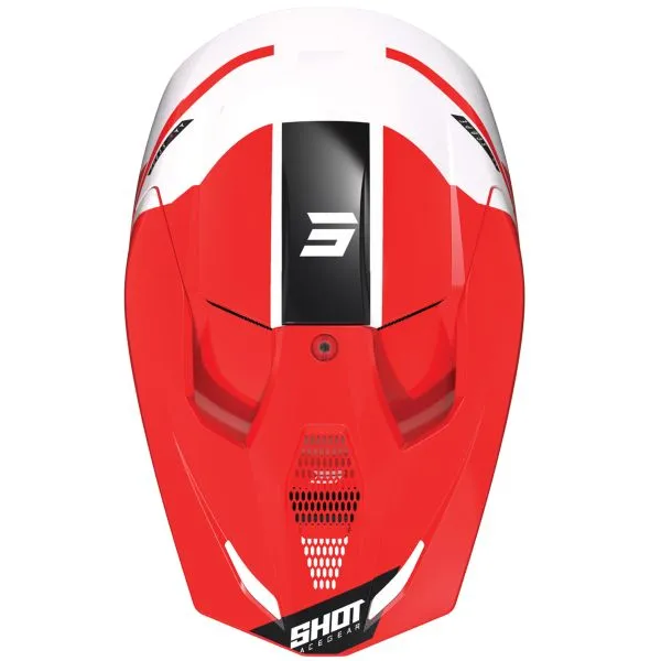 Casco SHOT Furious Scope Red Glossy 