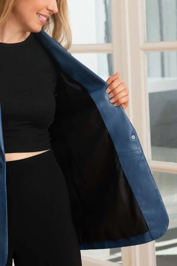 Cazadora Mujeres Oakwood Meg Bleu Fonce