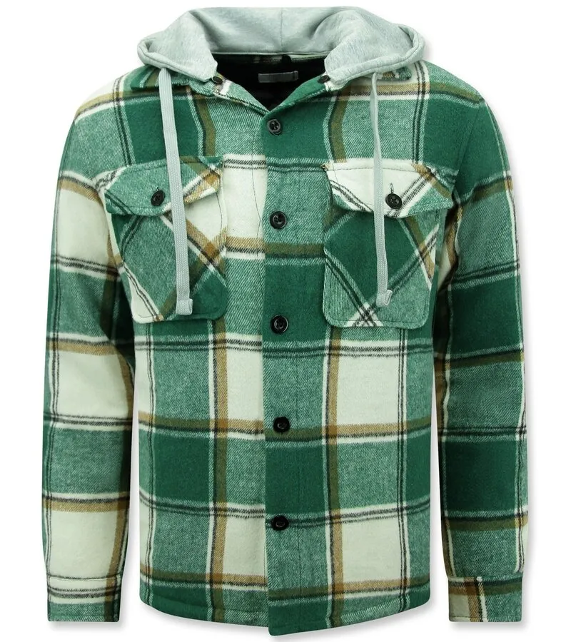 CHALECO FORRADO PARA HOMBRE 7969  VERDE