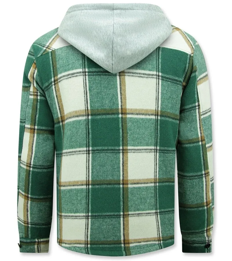 CHALECO FORRADO PARA HOMBRE 7969  VERDE