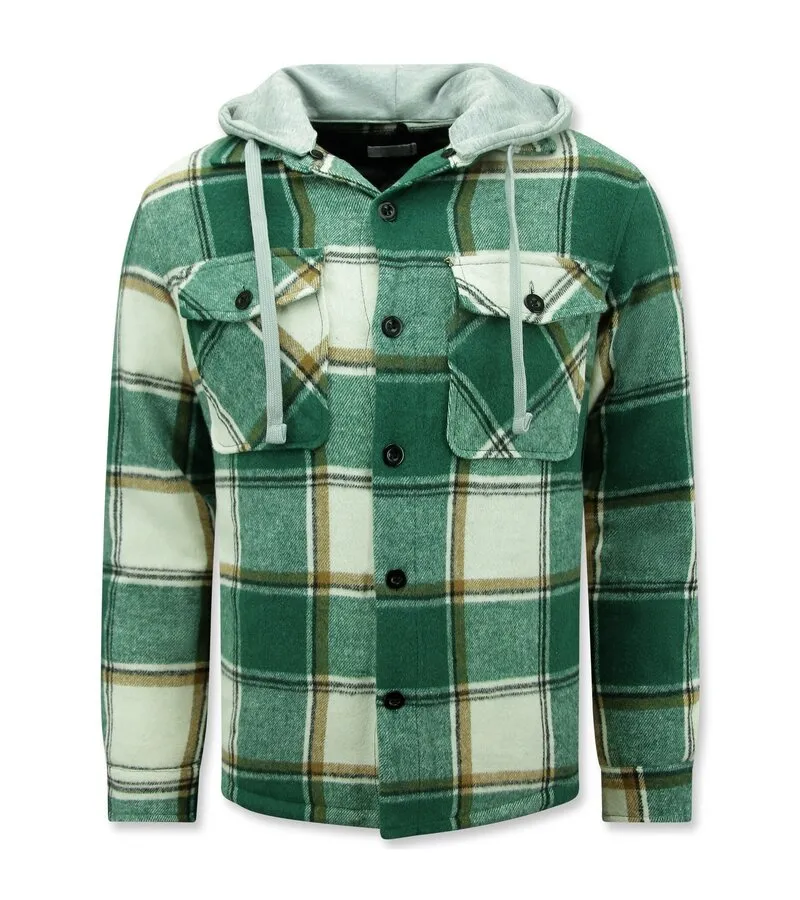 CHALECO FORRADO PARA HOMBRE 7969  VERDE