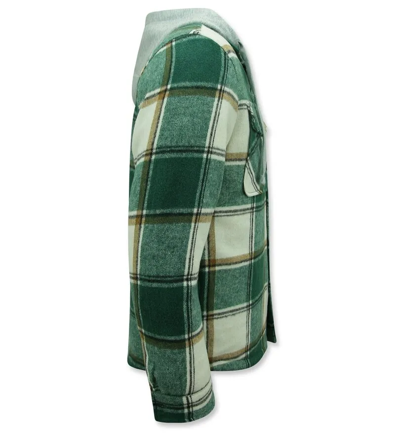 CHALECO FORRADO PARA HOMBRE 7969  VERDE