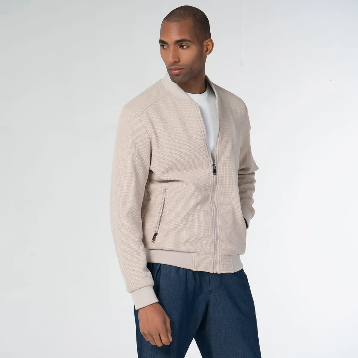 Chaqueta Beisbolera Cuello Neru Zion