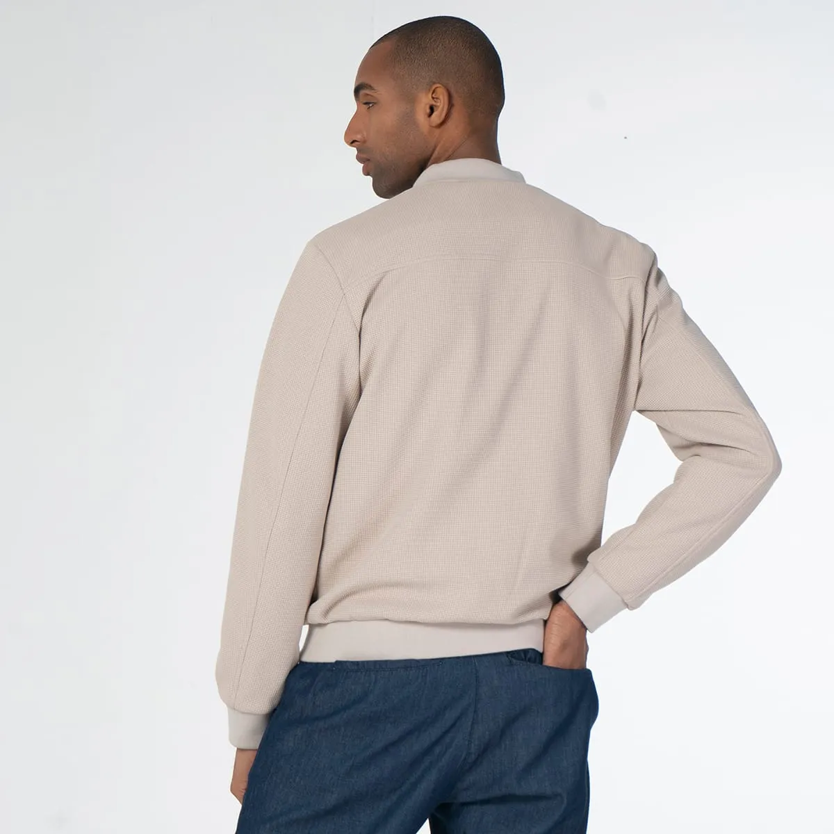 Chaqueta Beisbolera Cuello Neru Zion