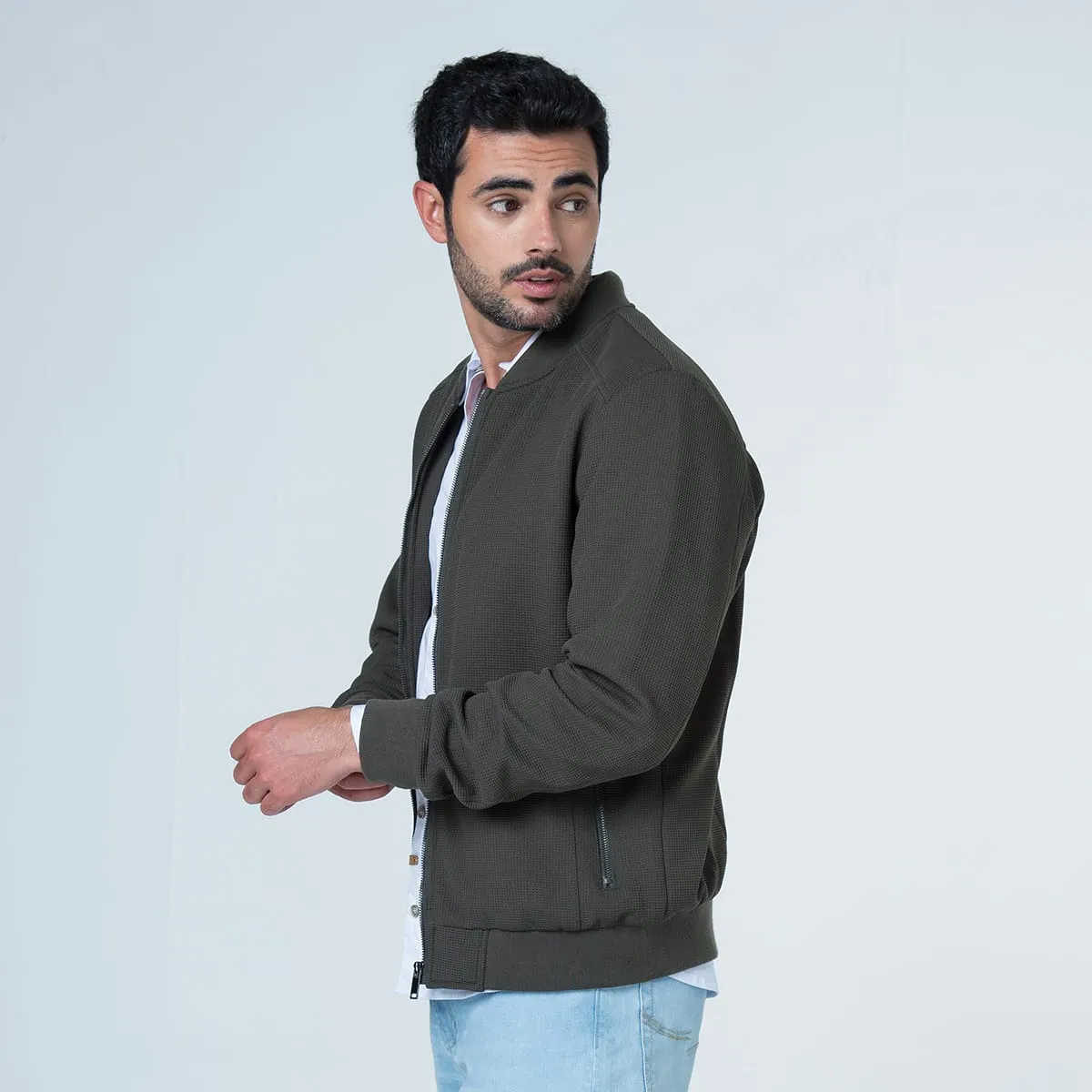 Chaqueta Beisbolera Cuello Neru Zion