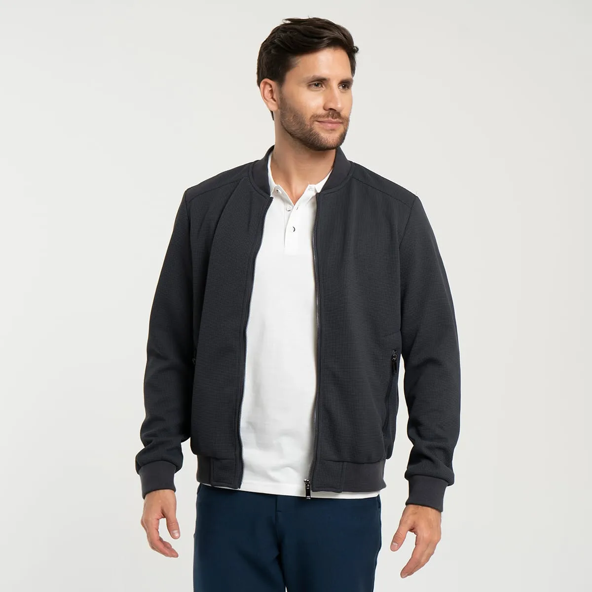 Chaqueta Beisbolera Cuello Neru Zion